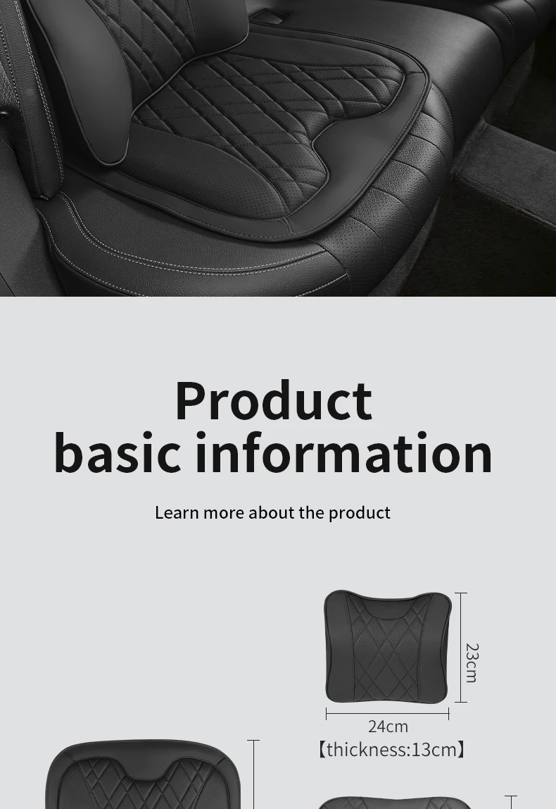 Für BMW 5er G30 G38 I5 G60 G68 6er G32 7er G11 G12 I7 G70 G73 8er G14 G15 G16 Auto-Sitz Kopfstütze Nackenkissen – Detail 9
