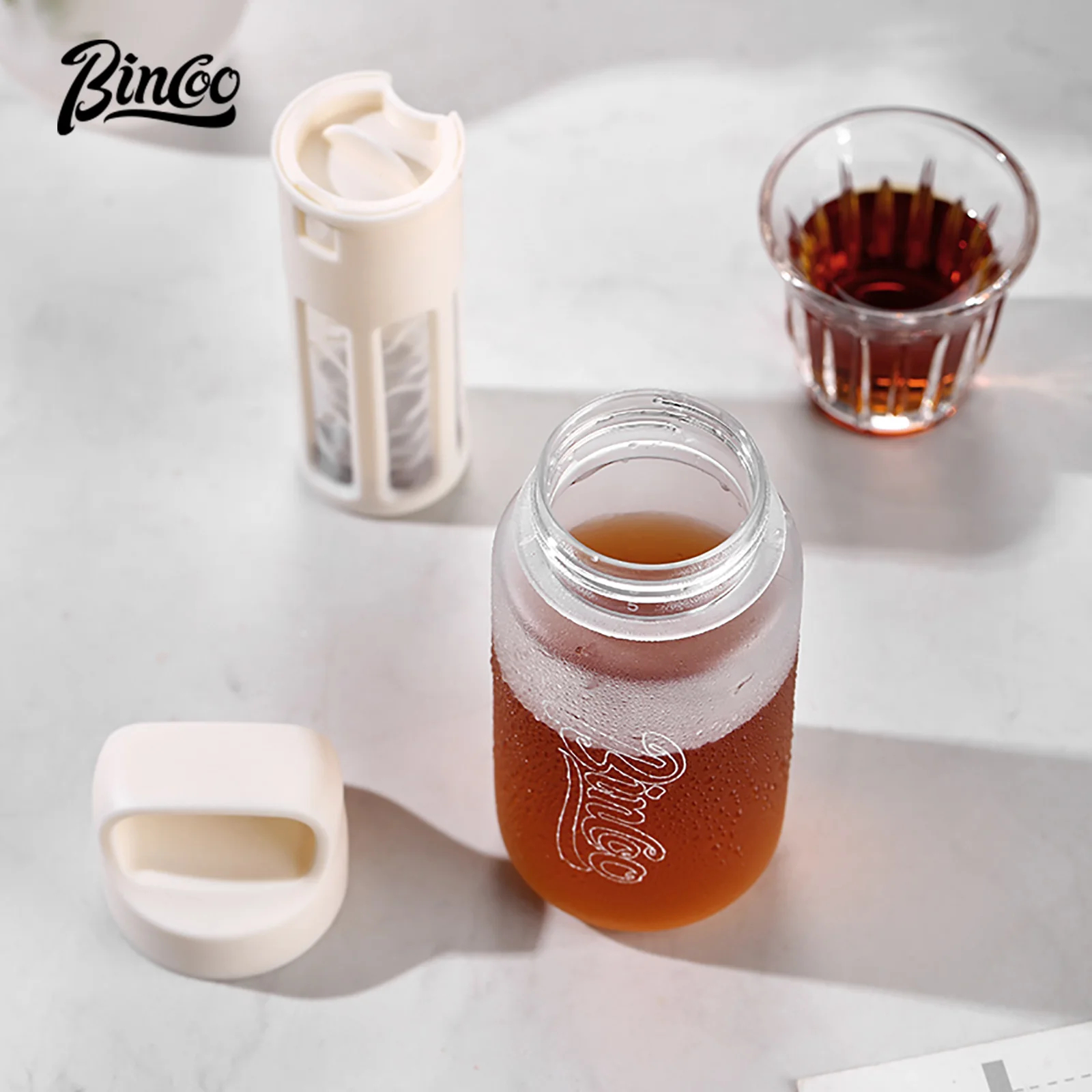 ماكينة قهوة باردة 300 مل - فلتر شبكي