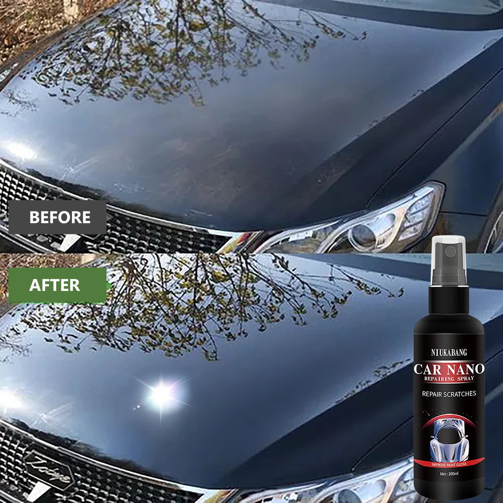 50ml Universal Car Nano Scratch Removal Spray Quick Repair Scratch  Polishing Ceramic Durable Professional Car Accessories Gadget - AliExpress