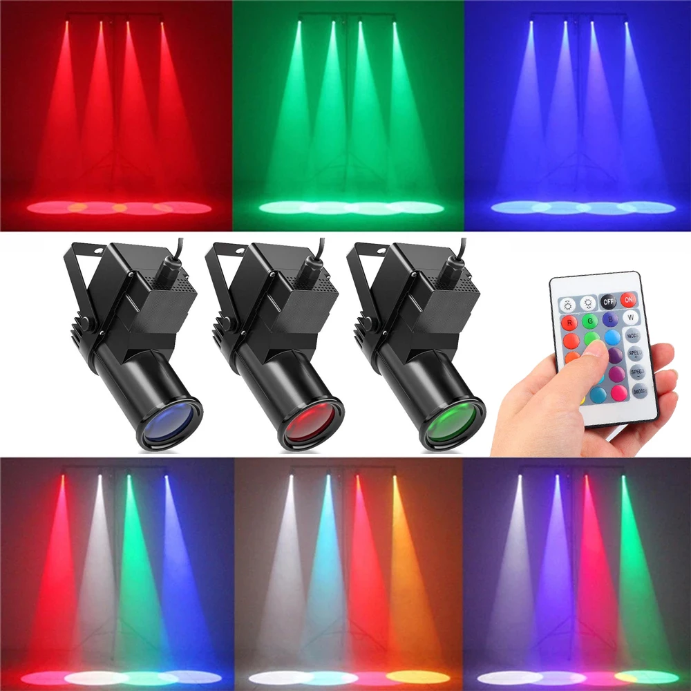 Remote control led beam spotlight KTV dj disco light Colorful party light spot light Mirror Ball Reflective effects stage light