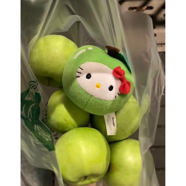 Hello Kitty with an Apple Plush