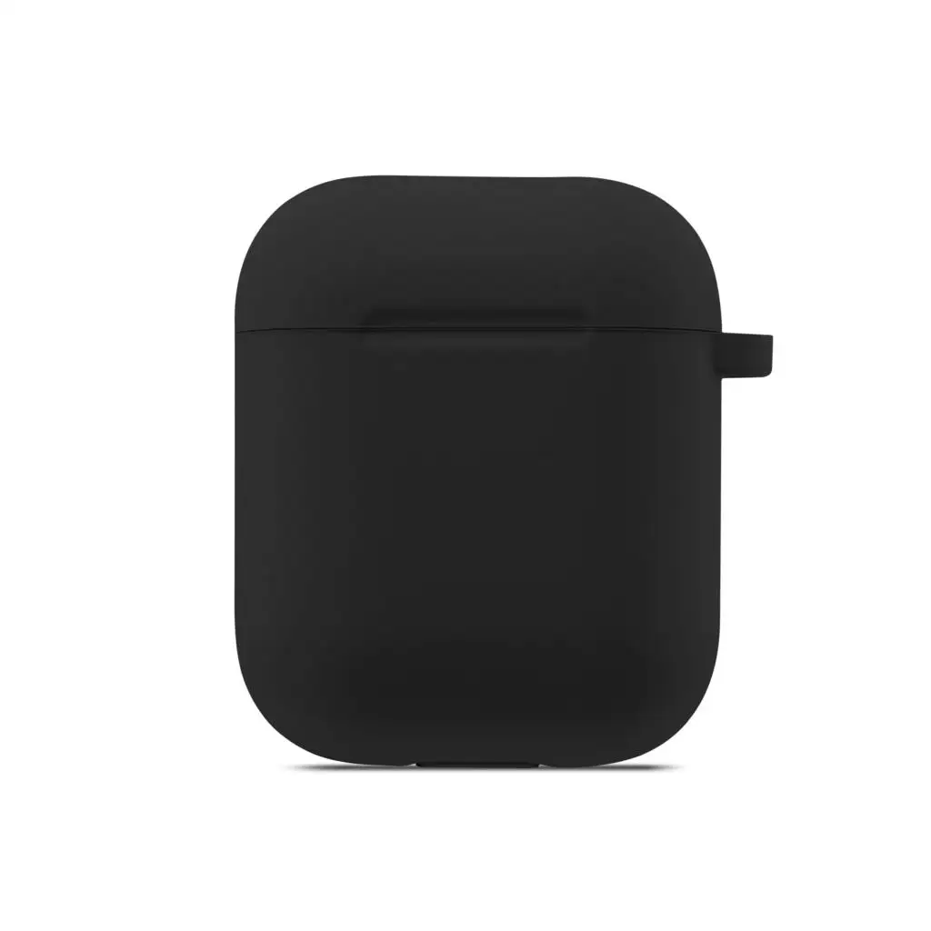 Soft Silicone Protective Earphone Case with Keychain Accessories