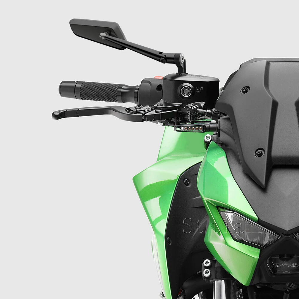 Kawasaki Z650S Z650 S 2022-2026 Z650RS Z650 RS 액세서리 스텔스 미러 스포츠 윙렛 조절 가능한 미러 윙 미러