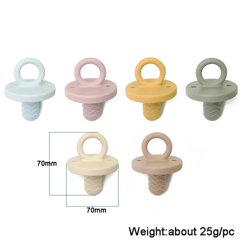 Newborn soft food silicone nipple infant pacifier teether toy BPA free