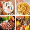 Rice Cooker Portable Multi-function Rice Cooker Non-stick Fully Automatic Kitchen Cooking Appliance 4
