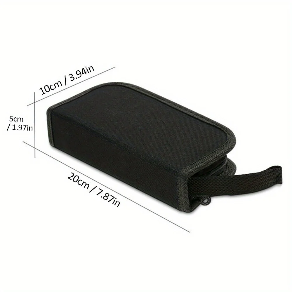 Guitar Maintenance Kit String Changing Tool Tuning Wrench Ruler Bag