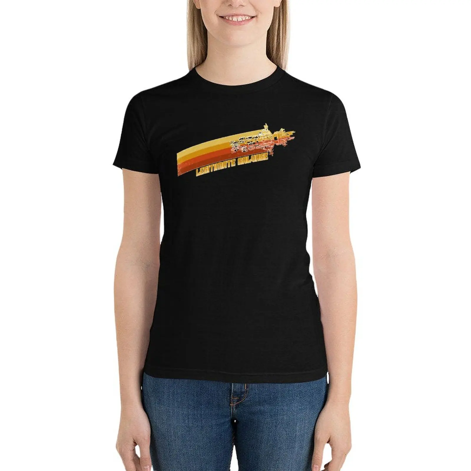 

Legitimate Salvage T-Shirt graphics Female clothing t shirts for Womens