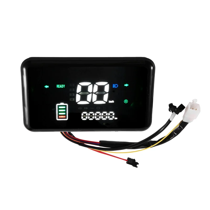 ABGI-전기 스쿠터 자전거 전동 자전거 48V-72V 컬러 LCD 디지털 속도계 디스플레이