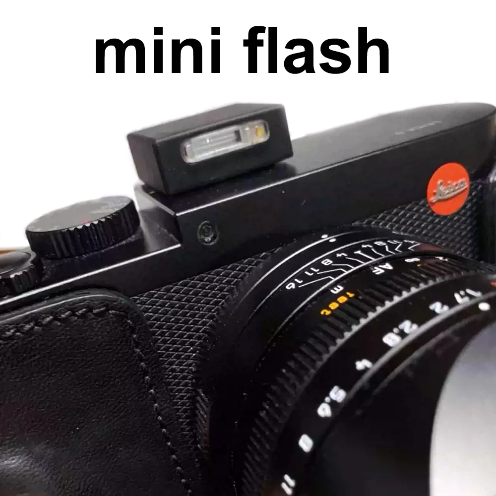 

Mini Hot Shoe Rechargeable Miniature Camera Macro Xenon Flash for Mirrorless Digital Camera A7C DLUX5 GRIII GR2 GR3 GR3x ZV1