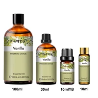 PHATOIL 1PCS Vanilla Peppermint Bergamot Eucalyptus Essential Oil 10ml/30ml/100ml Natural Plant Aromatherapy Essential Oils