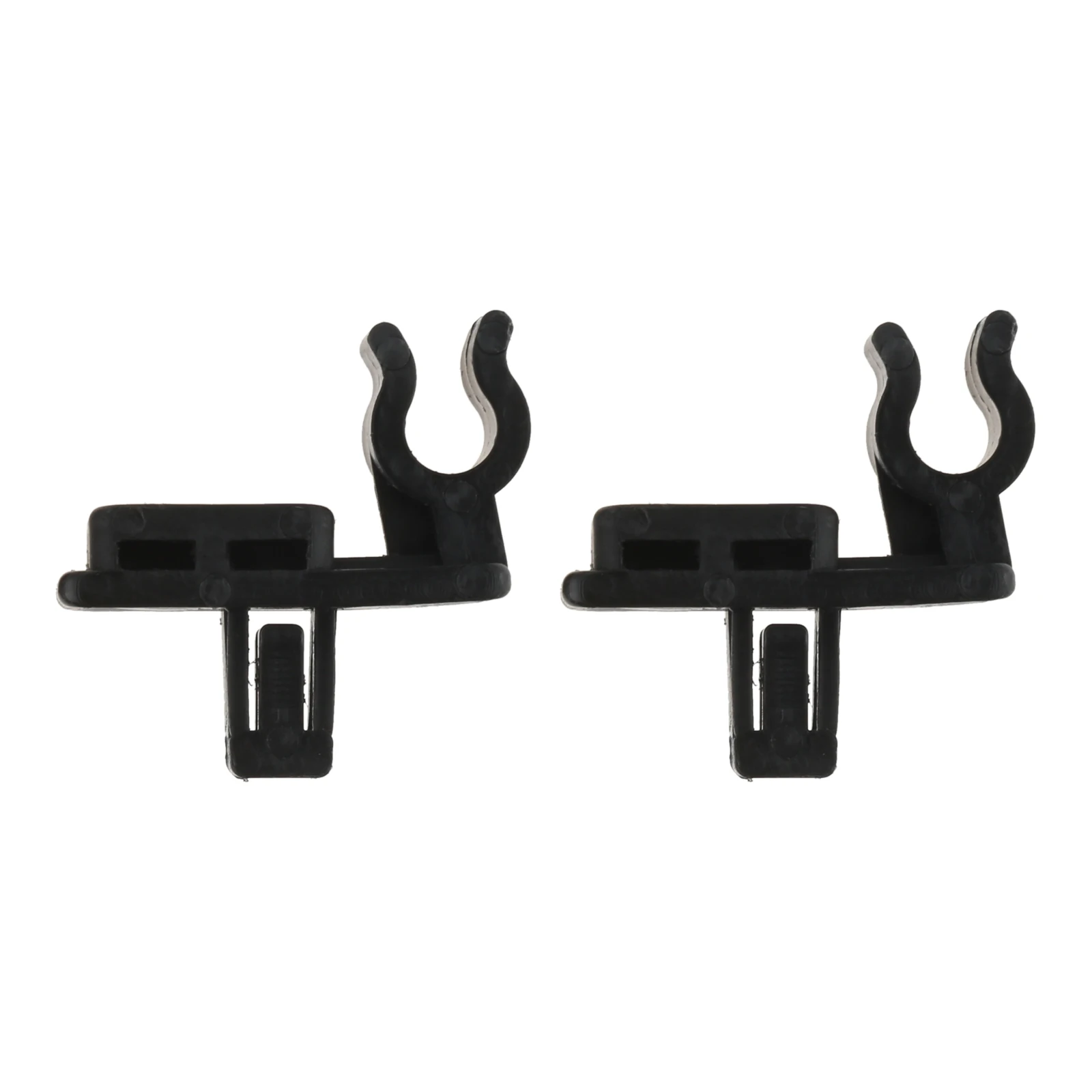 

2Pcs Black Hood Prop Rod Clamps Plastic Clips Fit for Isuzu TF TFR Trooper Holden Rodeo Chevrolet LUV Vauxhall Brava