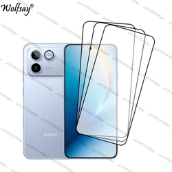 Premium Full Cover Tempered Glass Screen Protector - Dust - Free, 6.83 - inch - Honor Win (3 Front Glass)