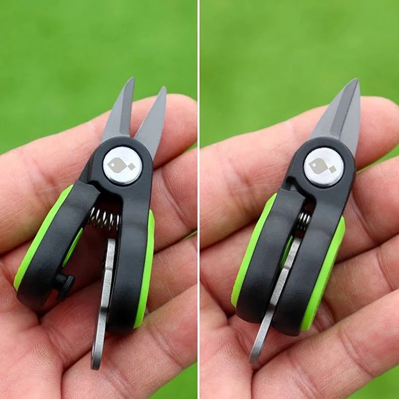 1PCS  Small Scissors Fishing Special Special For Cutting Carbon Line PE Line Nylon Line Lead Luya Small Scissors With Keychain