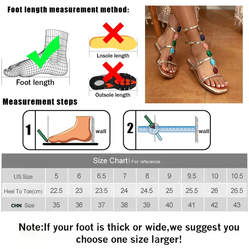 2024 Flats Sandals Ladies Shoes Spring Summer Beach Square Toe Female Footwear Casual Fashion Shallow Women Shoes Sandals