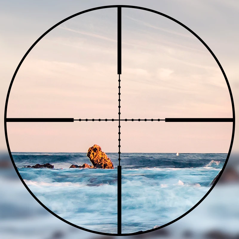 DIANA 2-7X20 Scopes Rapid Target Acquisition Hunting Riflescopes Mil-dot Optical Sight Mobile Size Pocket Scope