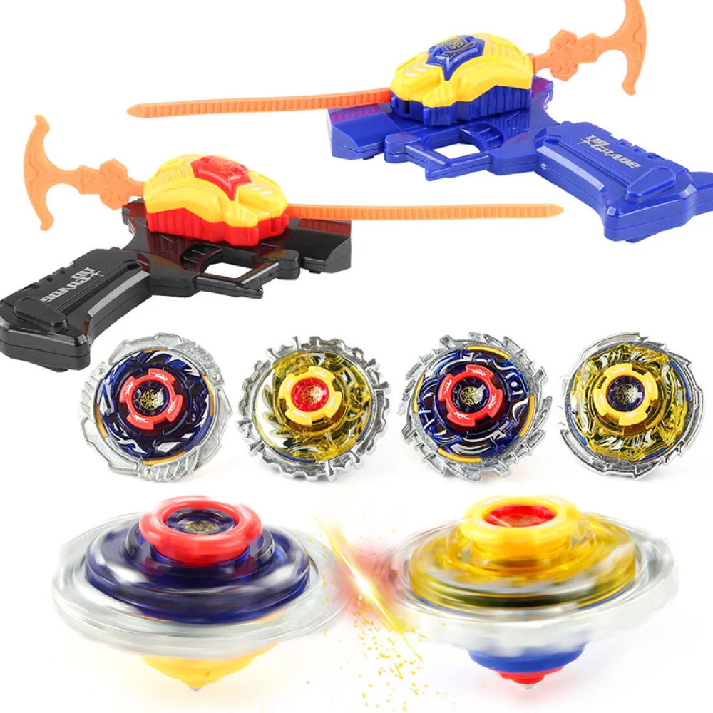 

Beyblades Burst Spinning Top Toys Metal Fusion with Ruler Launcher and Handle Battle Game Toy for Children Gift For Kids