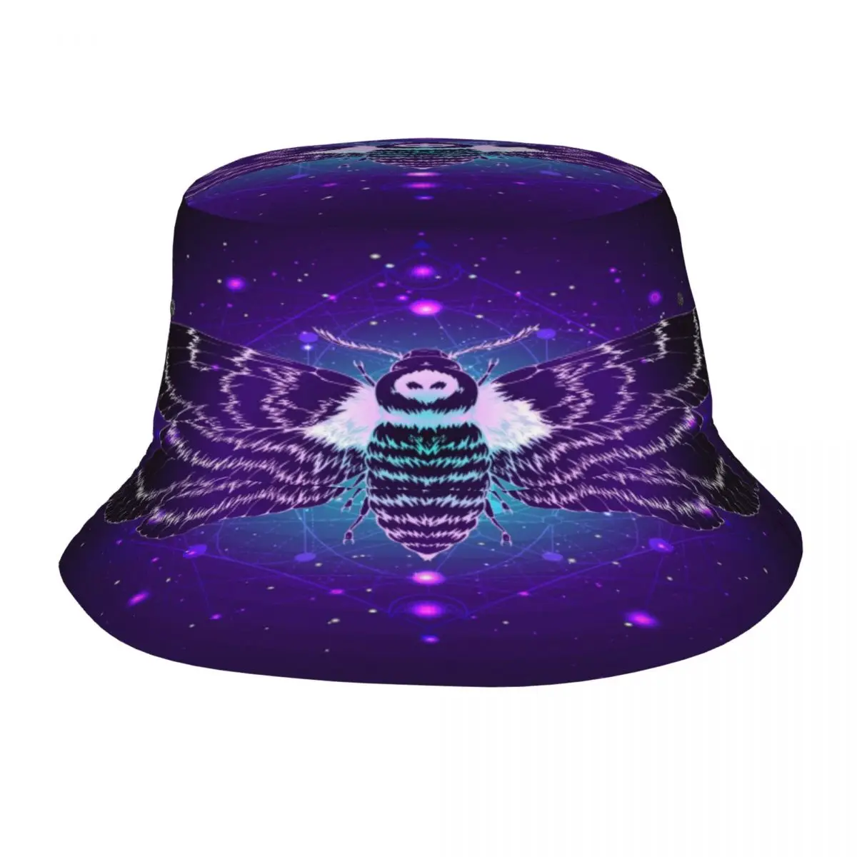 

Butterfly Dead Head Sacred Geometric Symbol Unisex Casual Sun Hat Bucket Hat Bob Hip Hop Caps Summer Fisherman Hat Panama