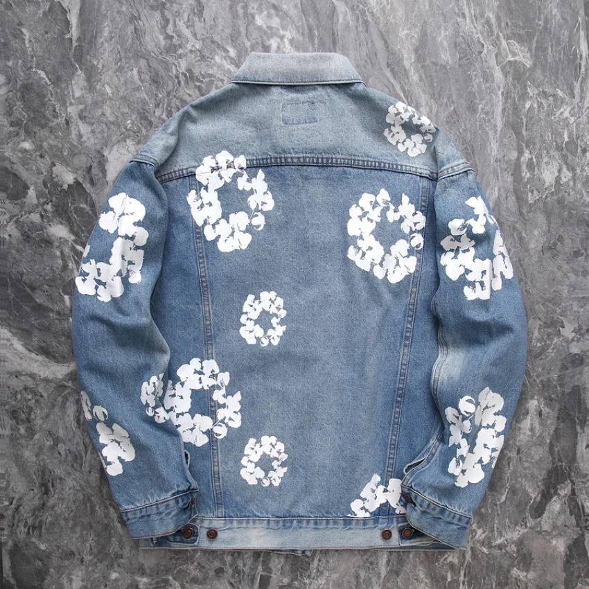 

New Style Top Version Washed Kanye Jacket Washed Men Women 1:1 Best Quality Jackets Denim Shirt