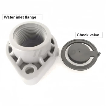 Pezzi di ricambio (flangia ingresso acqua e valvola di ritegno) per pompe Wi-lo PW-175EH / PW-175EAH / PW-176EAH