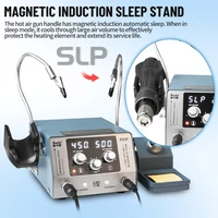 محطة لحام Kaisi 8512P المزدوجة (2 في 1) 700 واط – هوت إير بذراع ميكانيكي وكاويه T12 3