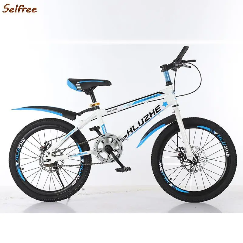 Children's Double Brake Mountain Bike Boys and Girls Bicycles Gear