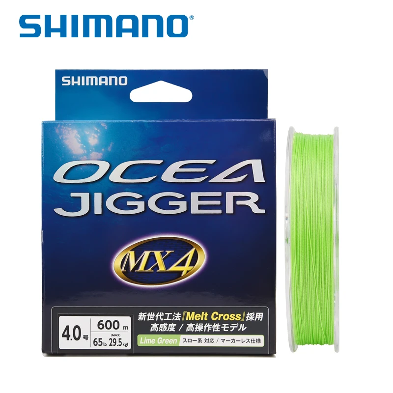 Details about   SHIMANO PE Line OCEA JIGGER MX4 300m #1.5 Lime Green PL-O74P Fishing line 