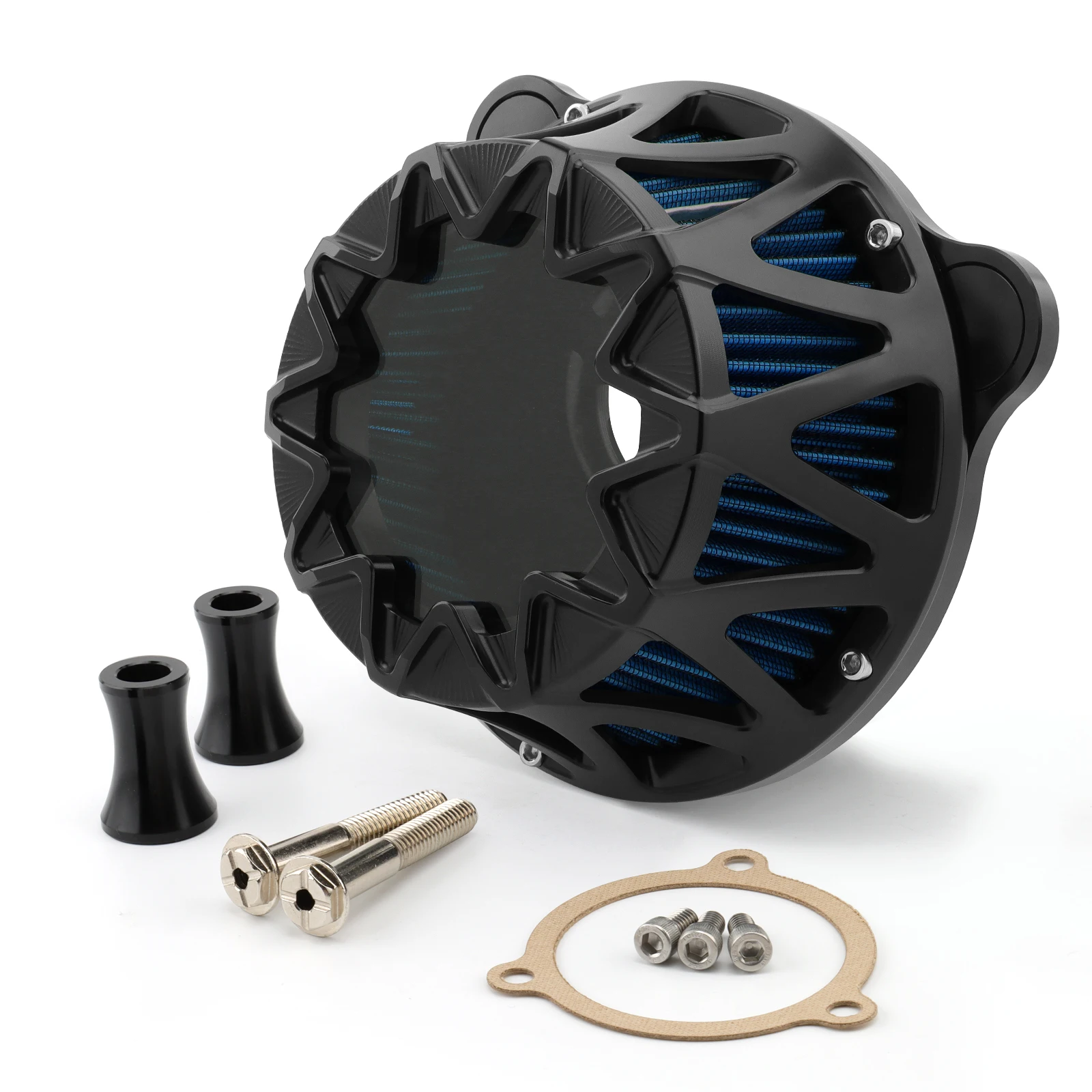 Clear Air Cleaner Kit Filtro Di Aspirazione Sucker Per Harley Touring Road King Street Glide Electra Road Glide Trike Glides 2008-2016