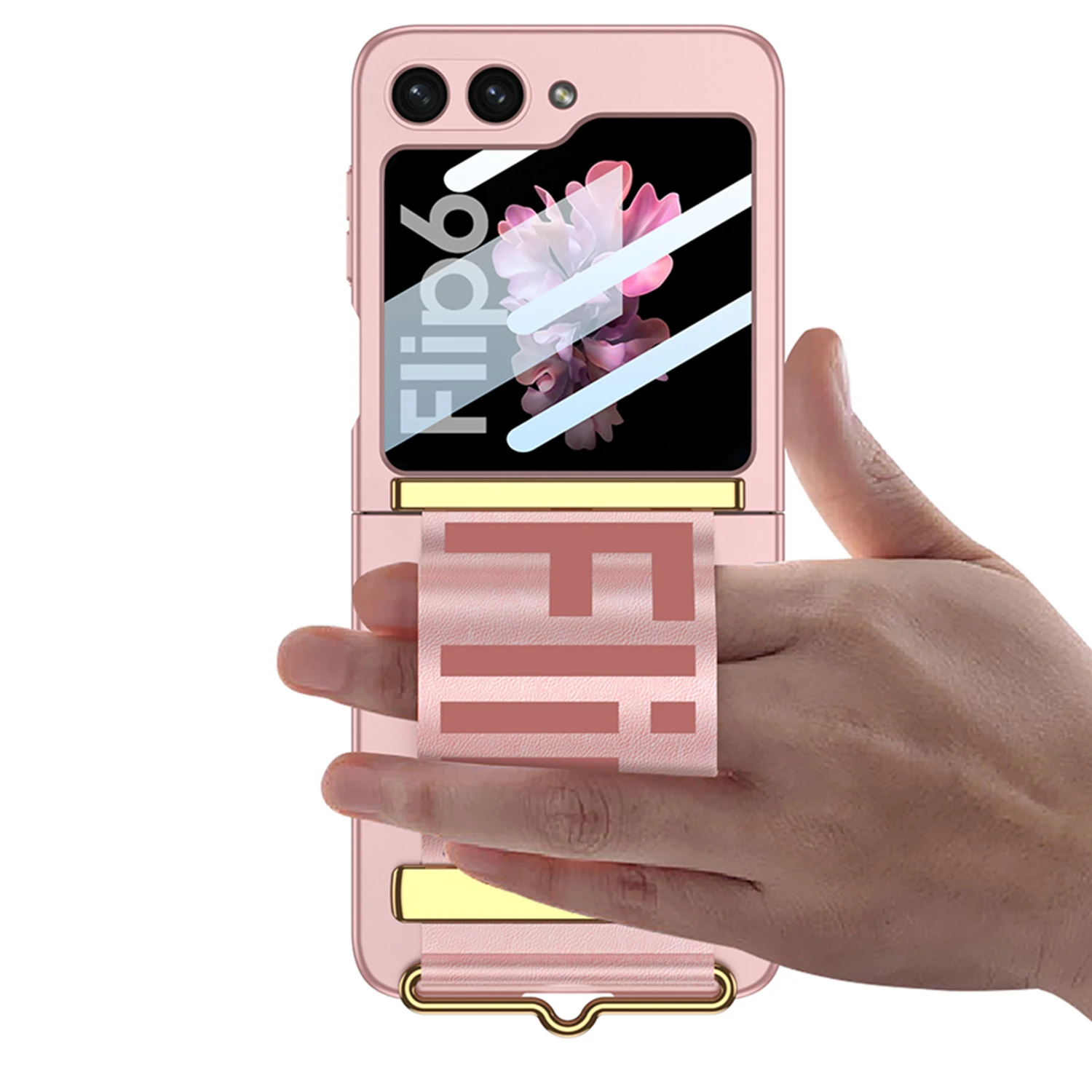Enhanced Wrist Strap Holder Case with Screen Protector