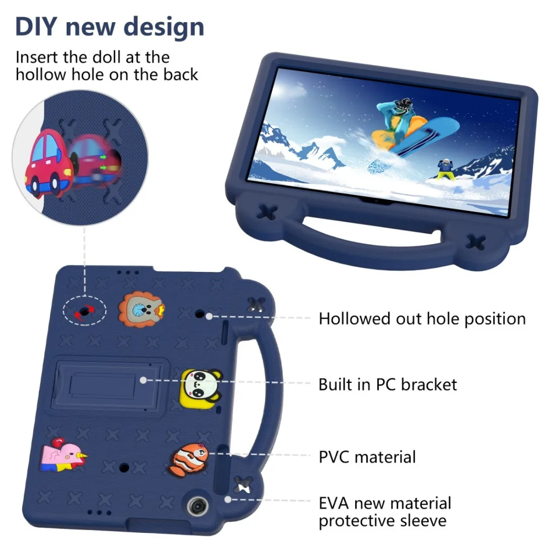 Suitable For Lenovo Tab M10 3rd TB328FU/Huawei MatePad T10S/T10/Enjoyment Tablet 2 /Mate Pad SE 10.1 Inch Tablet Protective Case_voghion.com