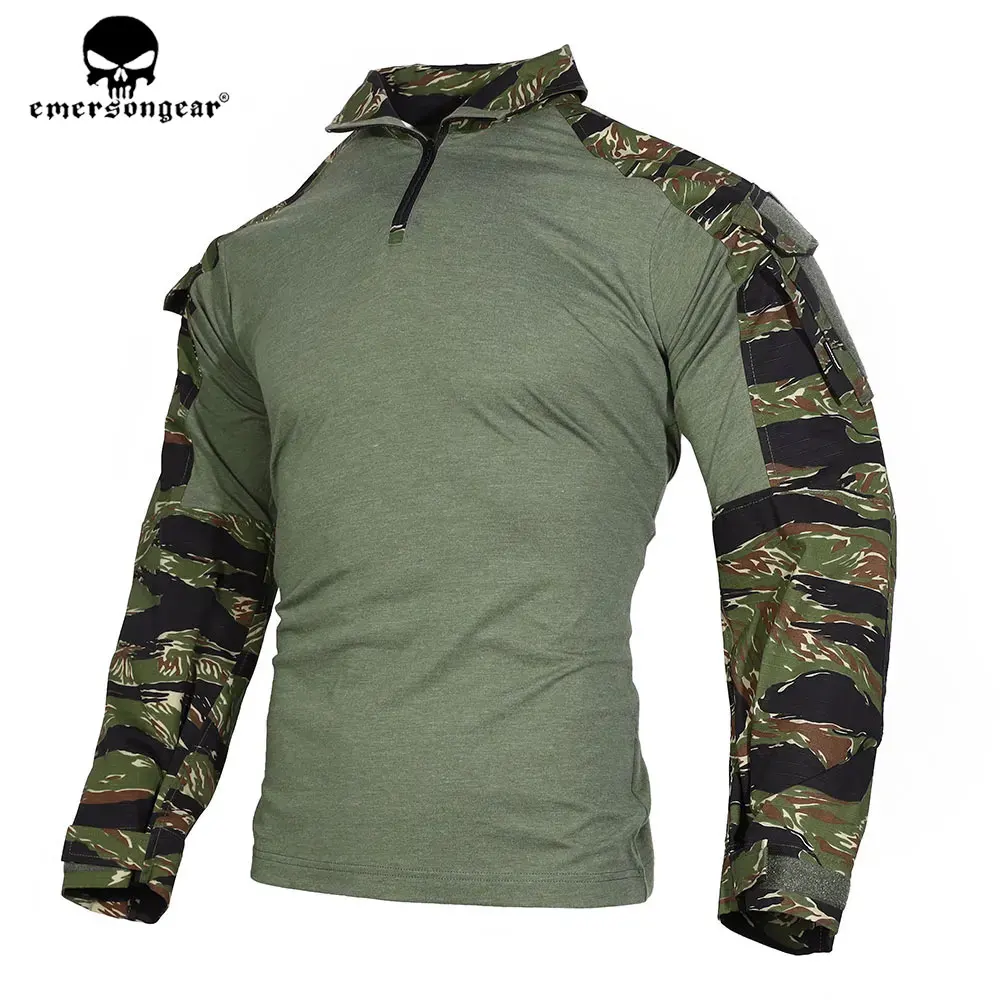 Emersongear Tactical G3 Combat Suit Shirt Pants Knee Pads Update Ver Camo Airsoft Civilian Combat Uniform Hunting Clothes tactical suit tactical shirt combat uniform