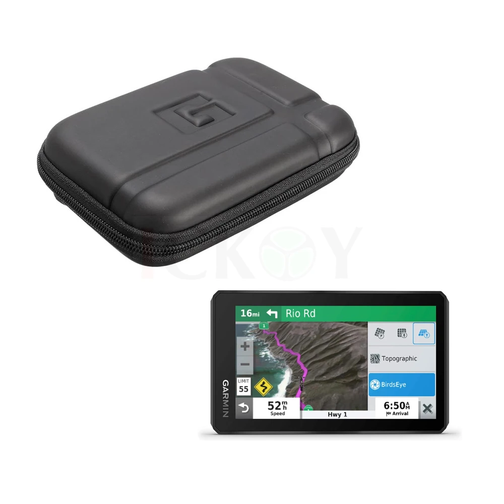 Borsa Rigida Da 7 Pollici Con Cerniera Per Custodia Per Garmin Nuvi Tomtom Sat M~p142832460 - Foto 3