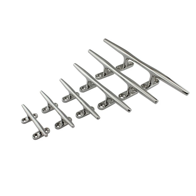 

Marine Boat Hollow Open Base Cleat Yacht Rope Hollow Open Base Cleat 4-12 Inch