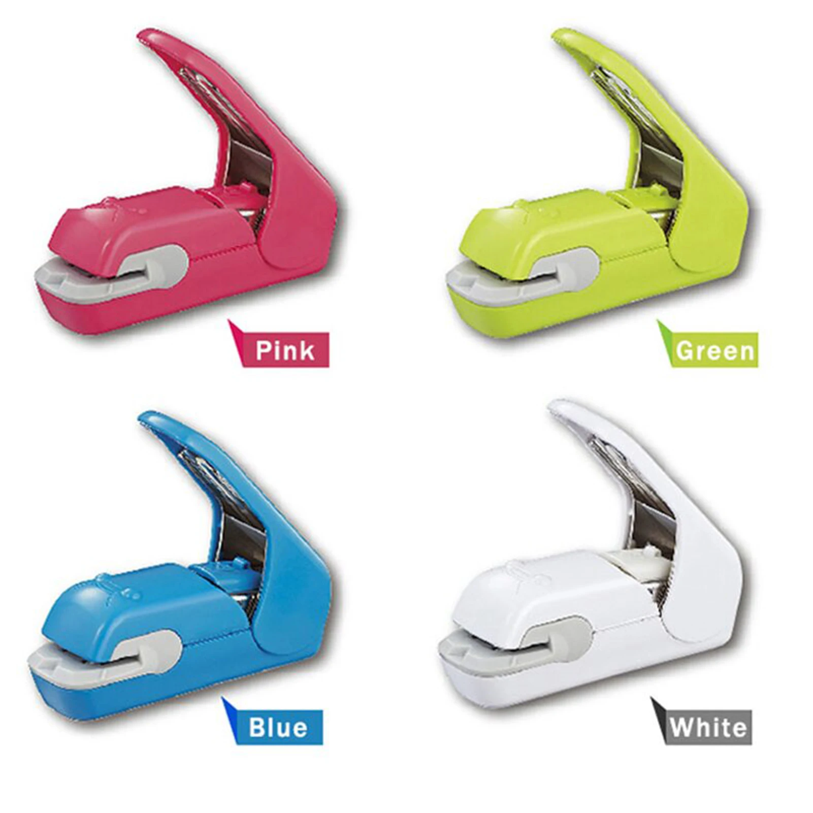 Stapleless Stapler Book Paper Stapling Stapler Safe Portable No Staples Paper Binding School Office Stationery Supplies stapleless stapler
