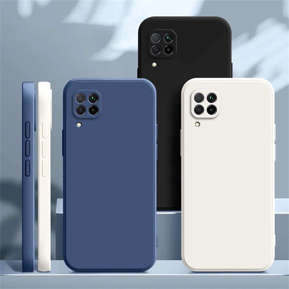 Luxurious Soft Liquid Silicone Shockproof Phone Case - Half-Wrapped Design