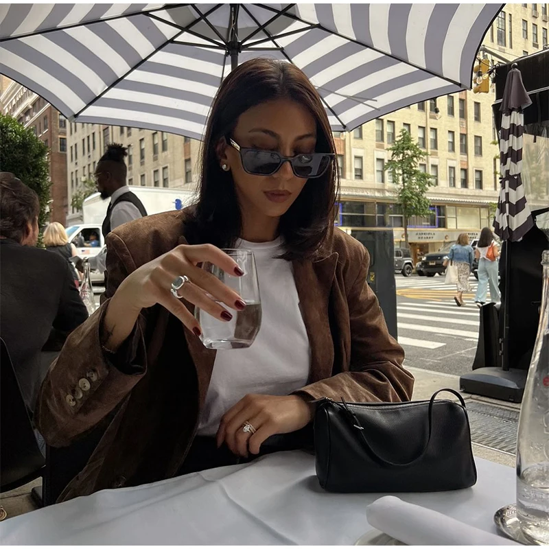 Fashion Lapel Suede Long Jacket Women Elegant Oversized Double-breasted Trench Overcoat Autumn Lady Commute Outerwear New