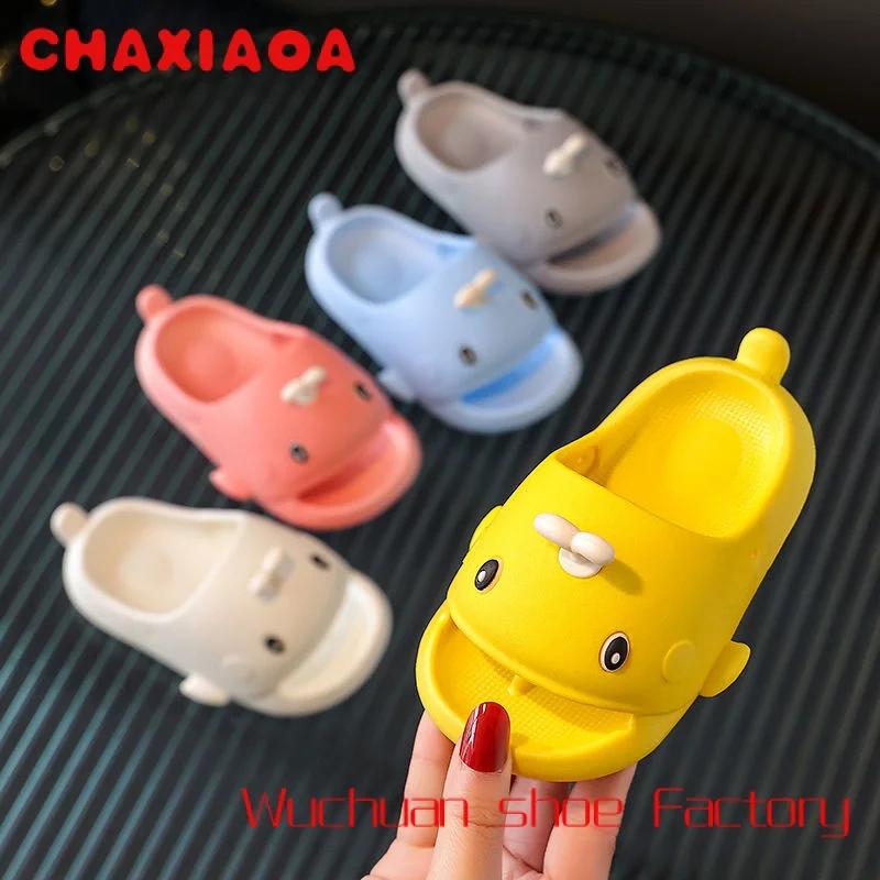 

Kids's Slippers Summer Boys' Cartoon Whale Antiskid Indoor Household Girls Baby Children Wear Sandals Outside
