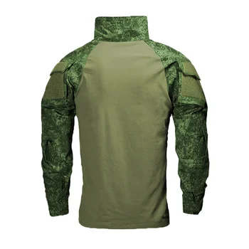 Airsoft Paintball Multicam CP Black Camouflage Cotton Tactical Shirt Men Army Military Combat T-Shirt Hunting Clothing 6