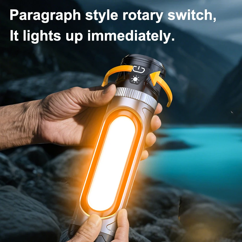 All-Terrain Rotary Switch Camping Light - Ultimate Portable Lighting Solution