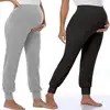 Maternity Trousers Summer New Pregnant Casual Loose Solid Color Belly Support Maternity Pants Elastic Waist Maternity Leggings 1