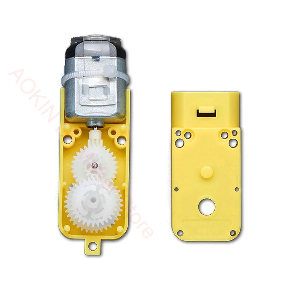 4 pcs TT Motor Smart Car Robot Gear Motor with Cable DC Electric Gear TT Motor for Arduino DIY Smart Car Robot Aircraft Toys