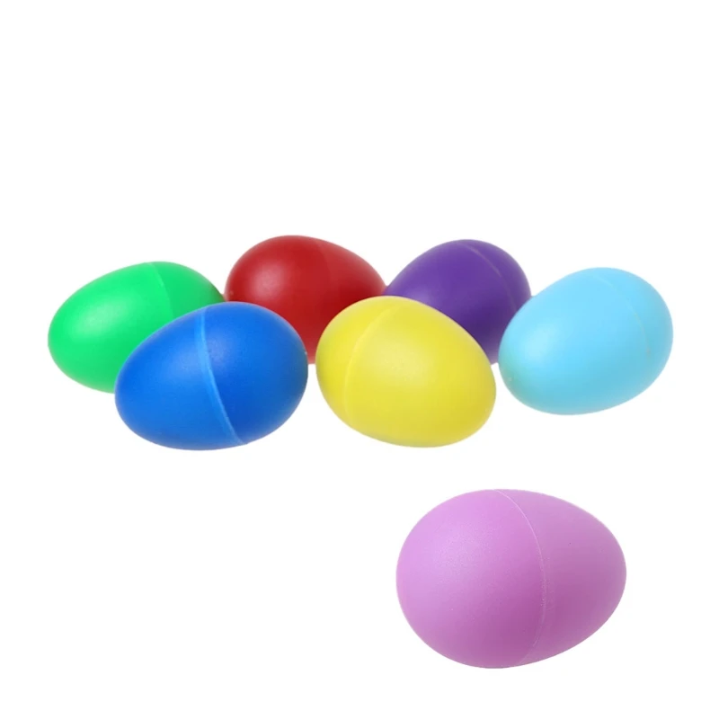 

B36F Plastic Sand Eggs Percussion Musical Instruments Early Educational Children