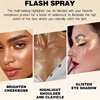Diamond Highlighter Glitter Spray High Gloss Fairy Powder Shimmer Sparkle Powder Makeup for Face Body Highlight Face Body Makeup 5