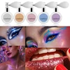 Fashion Highlighter Powder Spray High Gloss Glitter Powder Spray Shimmer Sparkle Powder Makeup for Face Body Highlight Makeup 2