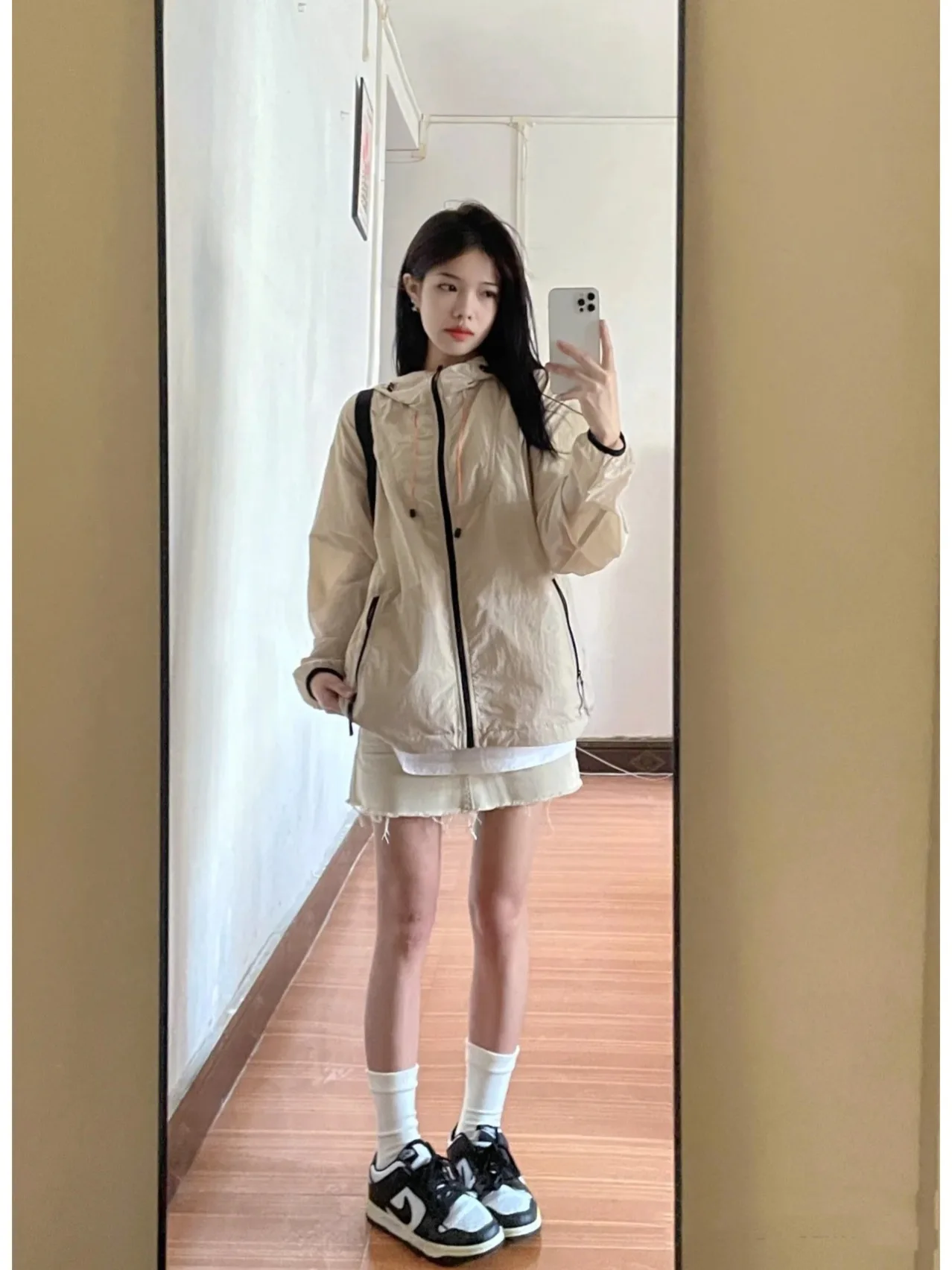 야외 태양 보호 의류 남성 여성 여름 2024 새로운 경량 슬림 Uv 보호 계절에 대한 다목적 얇은 재킷