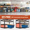 Garage Shelving Heavy Duty Storage Shelves Heavy Duty Shelving 2550LBS Adjustable Metal Shelves for Garage  tool organizer 5