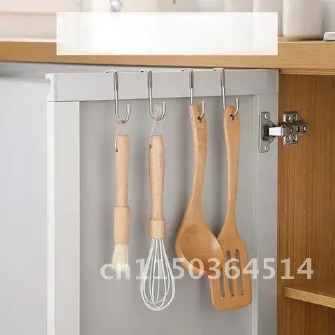 

1 шт., S-образные настенные крючки из нержавеющей стали