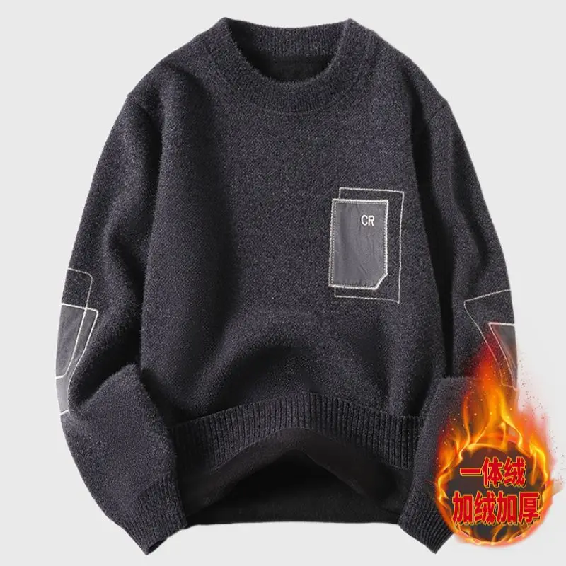 

Golf wear men Winter 2023 New Wool Villus Thicken Warm Plush top Golf clothes men's clothing
