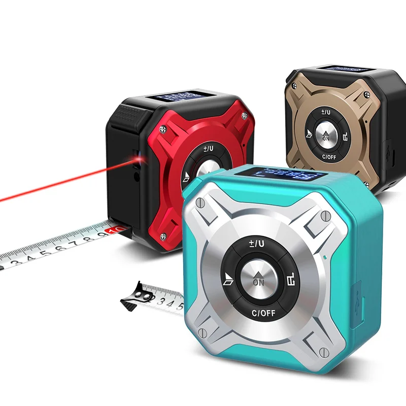 

Building floor area volume measurement tool digital inch laser meter laser tape measure smart laser rangefinder