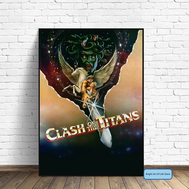 Clash of the titans, Action movie poster, Movie memorabilia