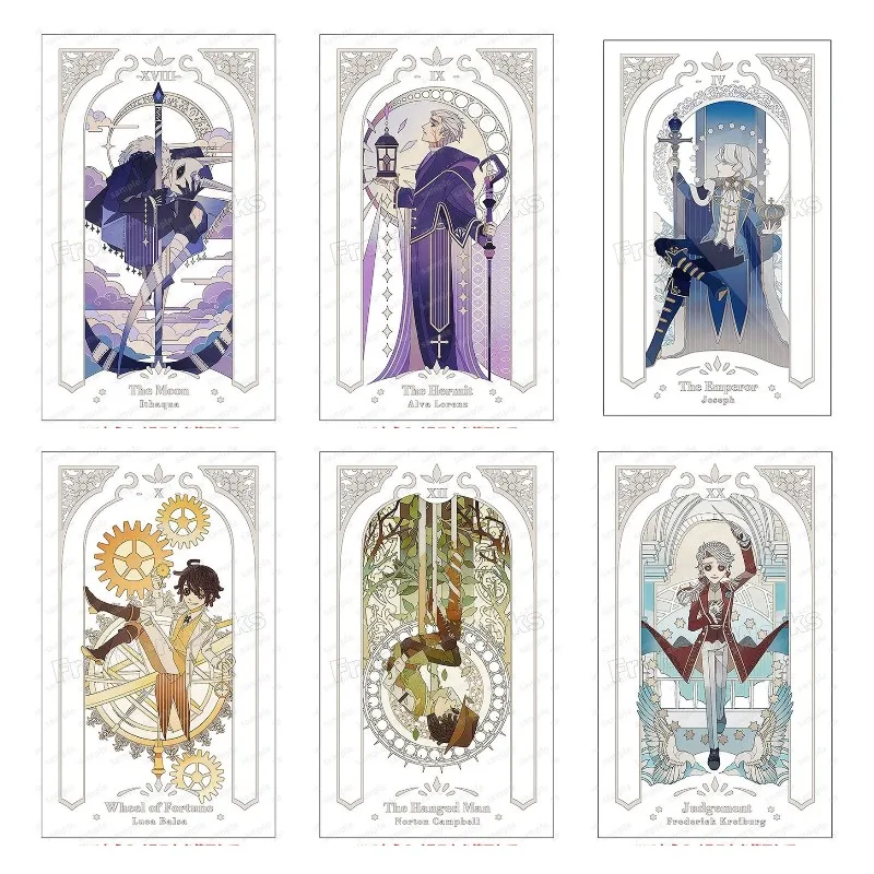 Hot Game Identity V Anime Figures Ithaqua Alva Lorenz Supporti In Acrilico Modello Norton Capsule Desk Decor Prop Fans Collection Gift